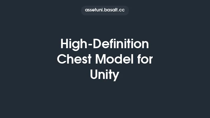High-Definition Chest Model for Unity Thumbnail