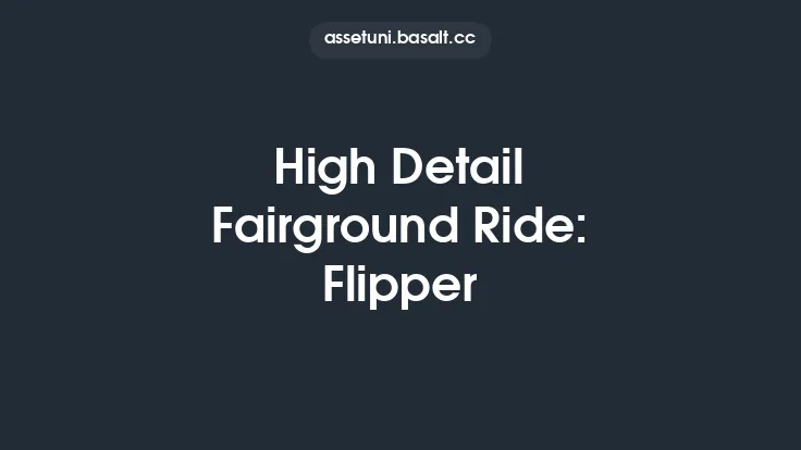 High Detail Fairground Ride: Flipper Thumbnail