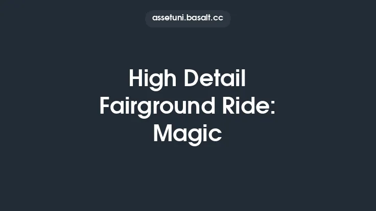 High Detail Fairground Ride: Magic Thumbnail