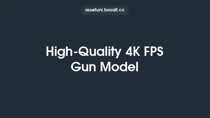 High-Quality 4K FPS Gun Model Thumbnail