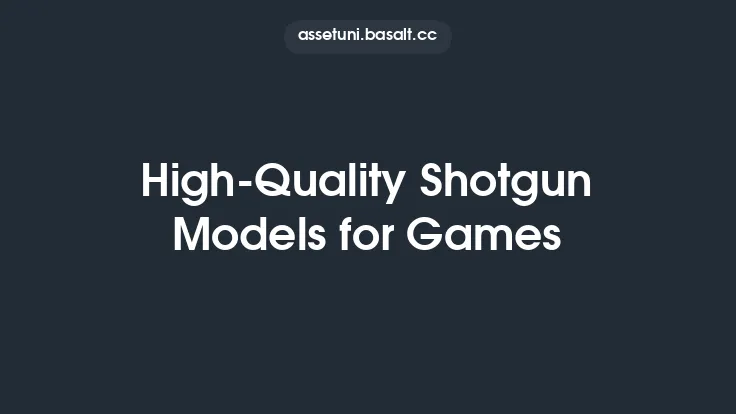 High-Quality Shotgun Models for Games Thumbnail