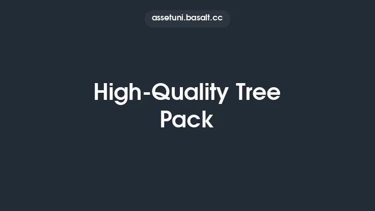 High-Quality Tree Pack Thumbnail
