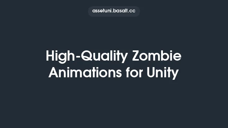 High-Quality Zombie Animations for Unity Thumbnail