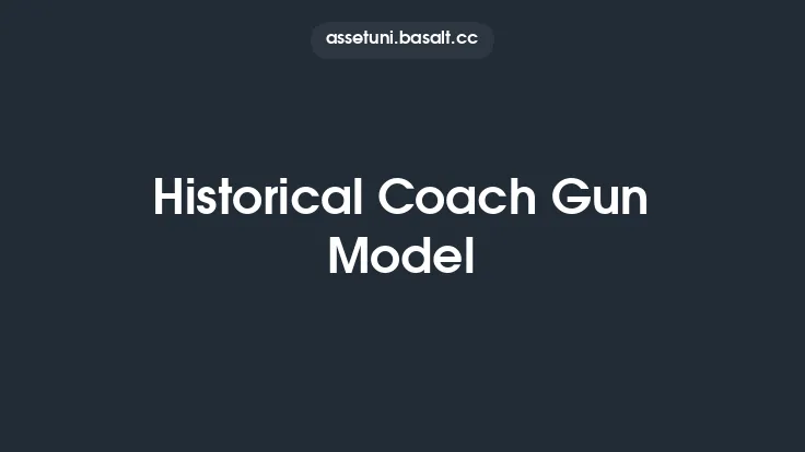 Historical Coach Gun Model Thumbnail