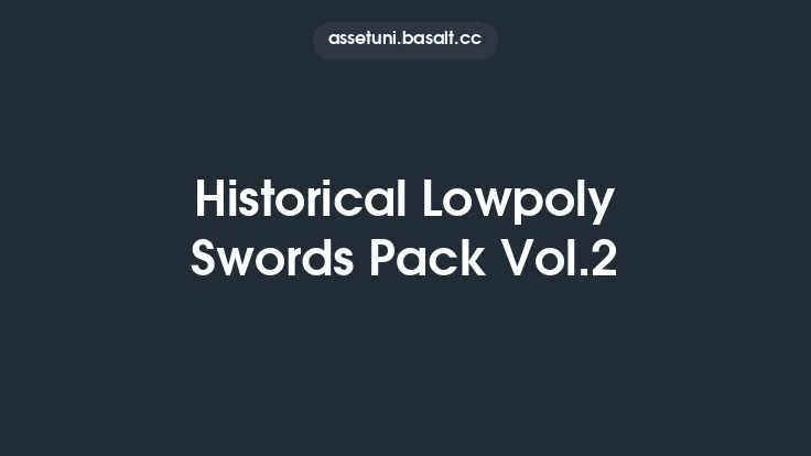 Historical Lowpoly Swords Pack Vol.2 Thumbnail