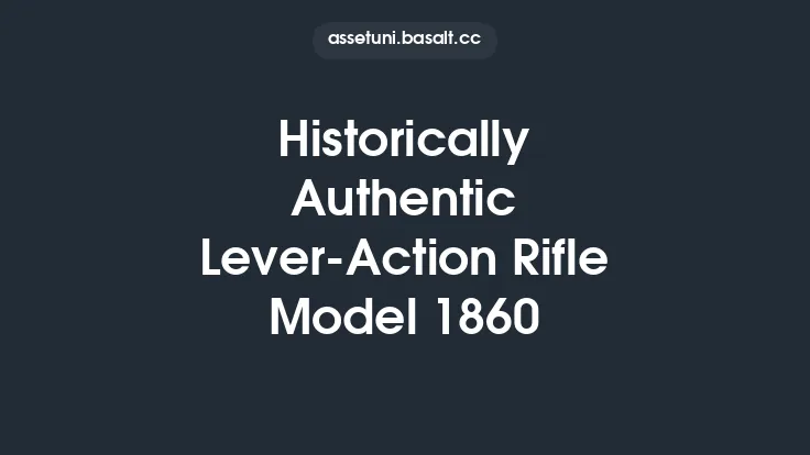 Historically Authentic Lever-Action Rifle Model 1860 Thumbnail