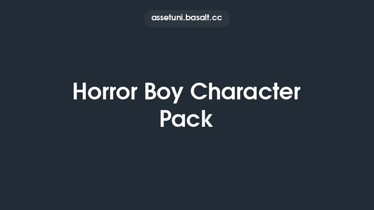 Horror Boy Character Pack Thumbnail