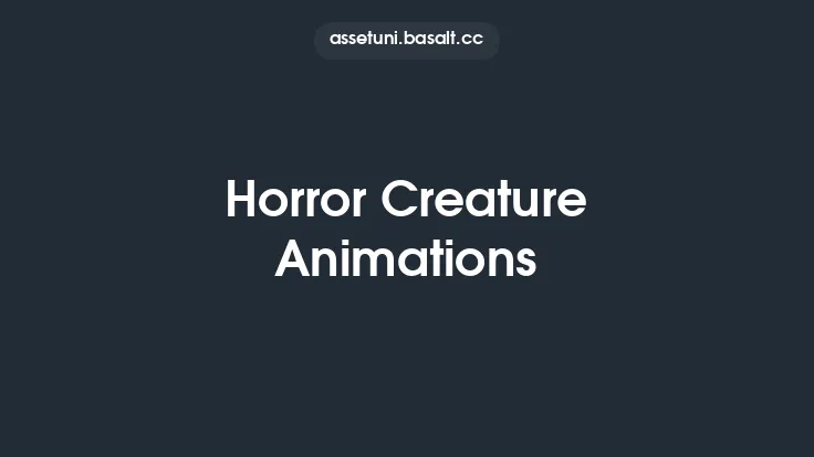 Horror Creature Animations Thumbnail