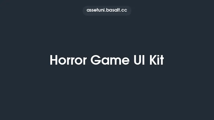 Horror Game UI Kit Thumbnail