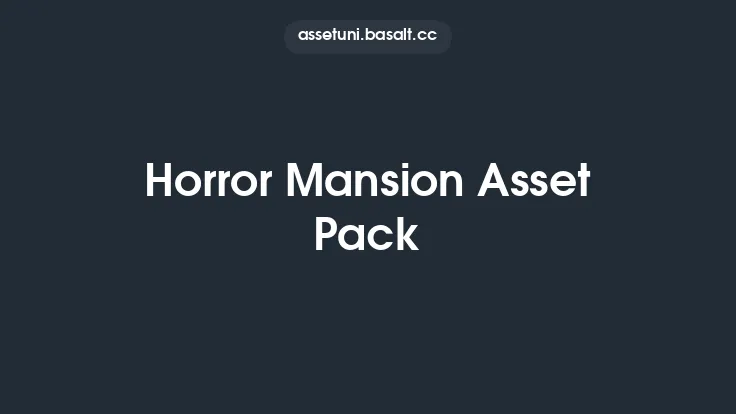 Horror Mansion Asset Pack Thumbnail