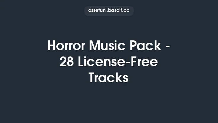 Horror Music Pack - 28 License-Free Tracks Thumbnail