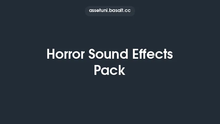 Horror Sound Effects Pack Thumbnail