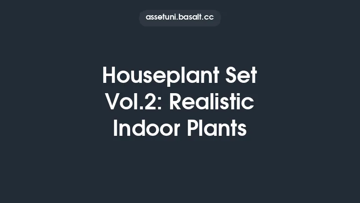 Houseplant Set Vol.2: Realistic Indoor Plants Thumbnail