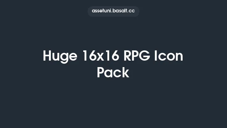 Huge 16x16 RPG Icon Pack Thumbnail