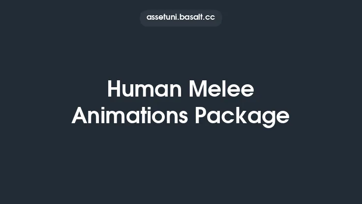 Human Melee Animations Package Thumbnail