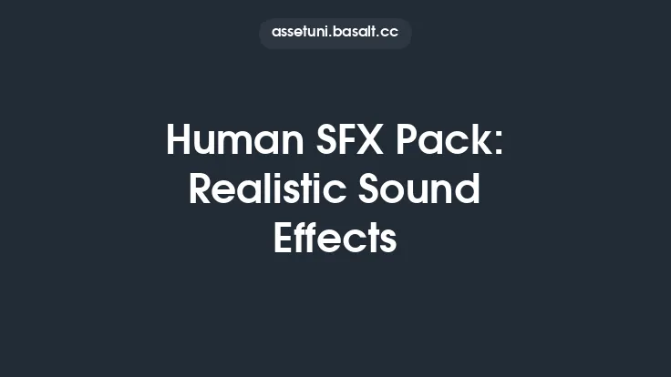Human SFX Pack: Realistic Sound Effects Thumbnail