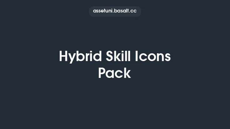 Hybrid Skill Icons Pack Thumbnail