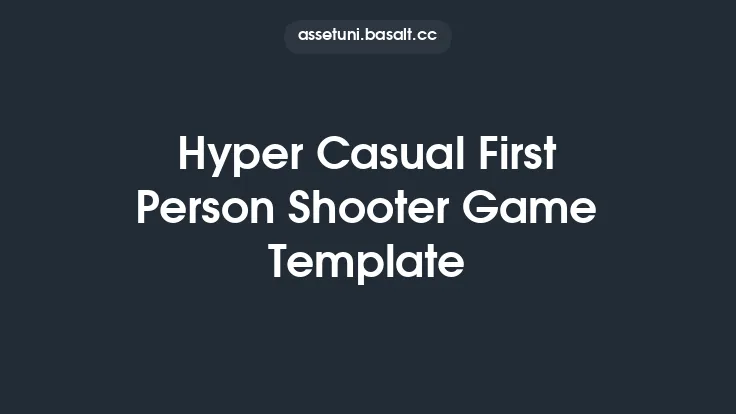 Hyper Casual First Person Shooter Game Template Thumbnail
