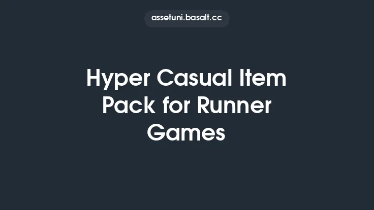 Hyper Casual Item Pack for Runner Games Thumbnail
