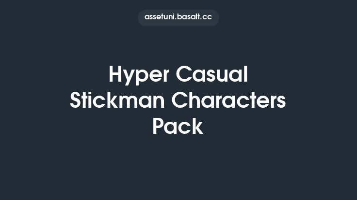 Hyper Casual Stickman Characters Pack Thumbnail
