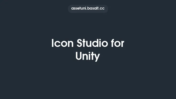 Icon Studio for Unity Thumbnail