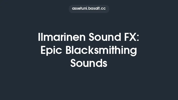 Ilmarinen Sound FX: Epic Blacksmithing Sounds Thumbnail