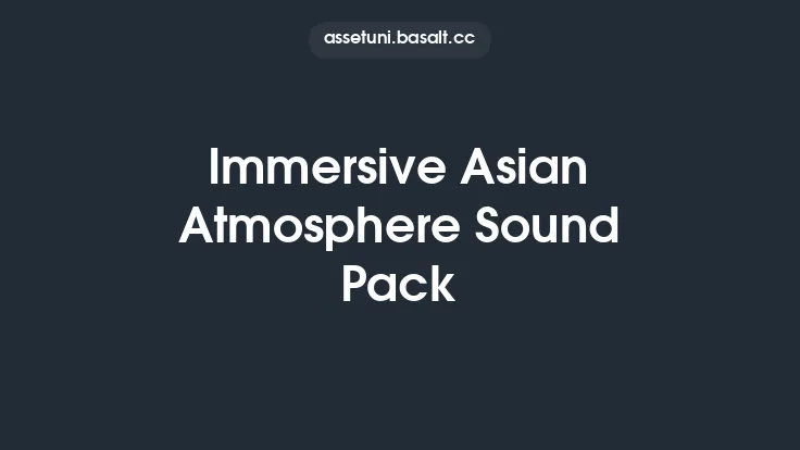 Immersive Asian Atmosphere Sound Pack Thumbnail
