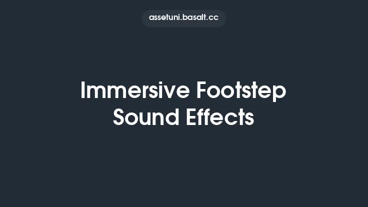 Immersive Footstep Sound Effects Thumbnail