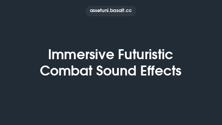 Immersive Futuristic Combat Sound Effects Thumbnail