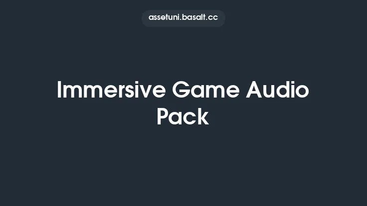 Immersive Game Audio Pack Thumbnail