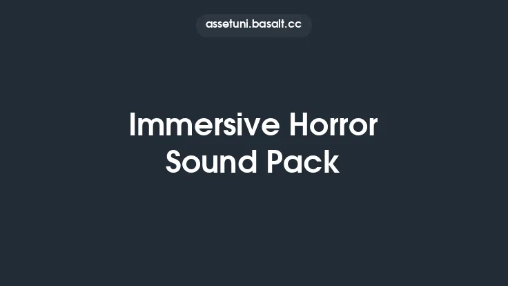 Immersive Horror Sound Pack Thumbnail
