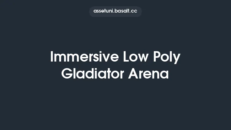Immersive Low Poly Gladiator Arena Thumbnail