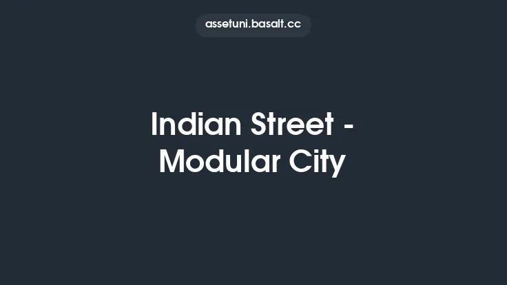 Indian Street - Modular City Thumbnail