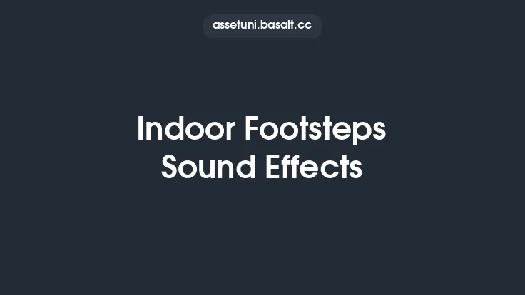 Indoor Footsteps Sound Effects Thumbnail