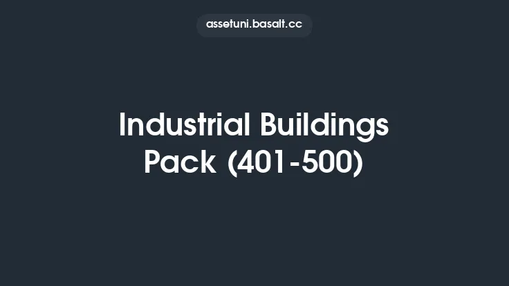 Industrial Buildings Pack (401-500) Thumbnail