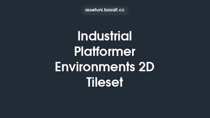 Industrial Platformer Environments 2D Tileset Thumbnail