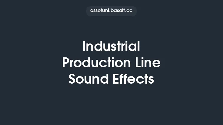 Industrial Production Line Sound Effects Thumbnail