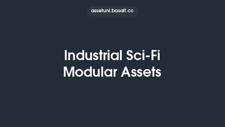Industrial Sci-Fi Modular Assets Thumbnail
