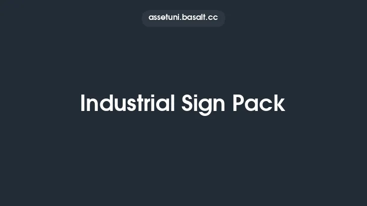 Industrial Sign Pack Thumbnail