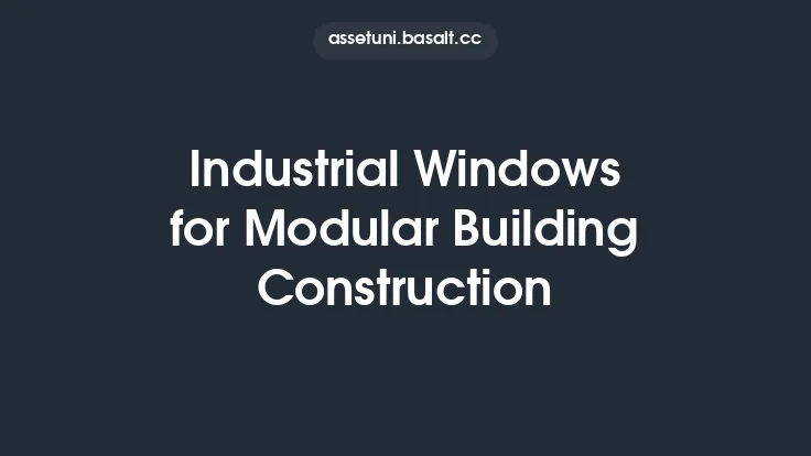 Industrial Windows for Modular Building Construction Thumbnail