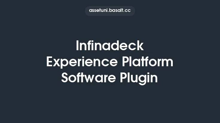Infinadeck Experience Platform Software Plugin Thumbnail