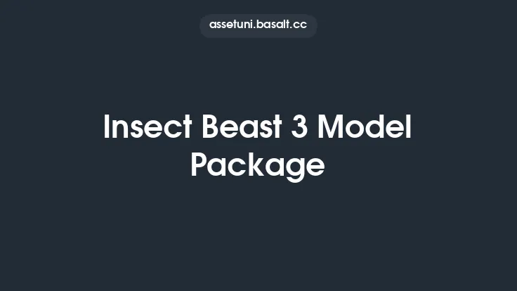 Insect Beast 3 Model Package Thumbnail