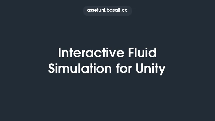 Interactive Fluid Simulation for Unity Thumbnail