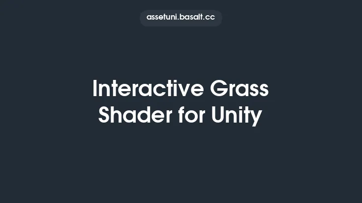 Interactive Grass Shader for Unity Thumbnail