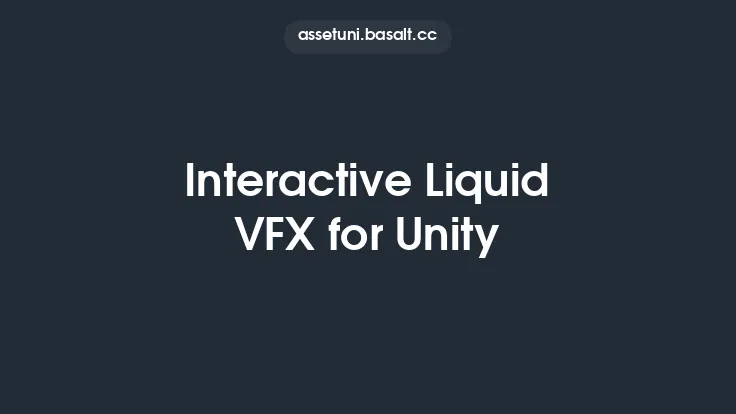Interactive Liquid VFX for Unity Thumbnail