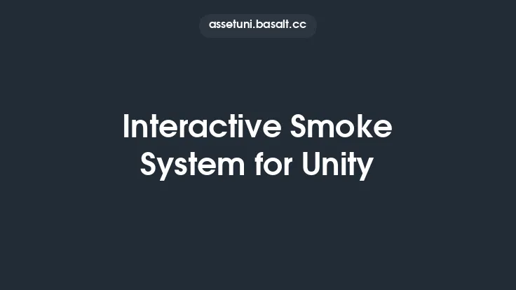 Interactive Smoke System for Unity Thumbnail