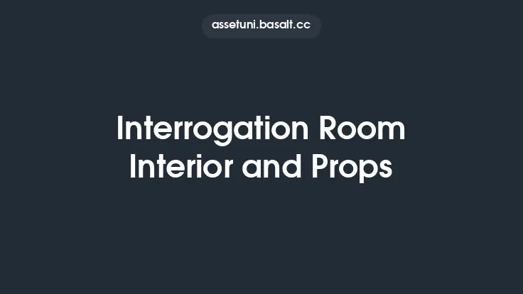 Interrogation Room Interior and Props Thumbnail