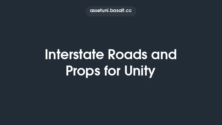 Interstate Roads and Props for Unity Thumbnail
