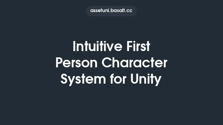Intuitive First Person Character System for Unity Thumbnail