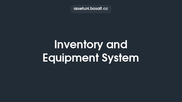 Inventory and Equipment System Thumbnail